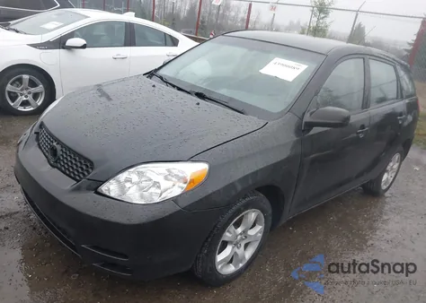 2003 Toyota Matrix Standard из США, поврежденный, VIN 2T1LR32E33C083902
